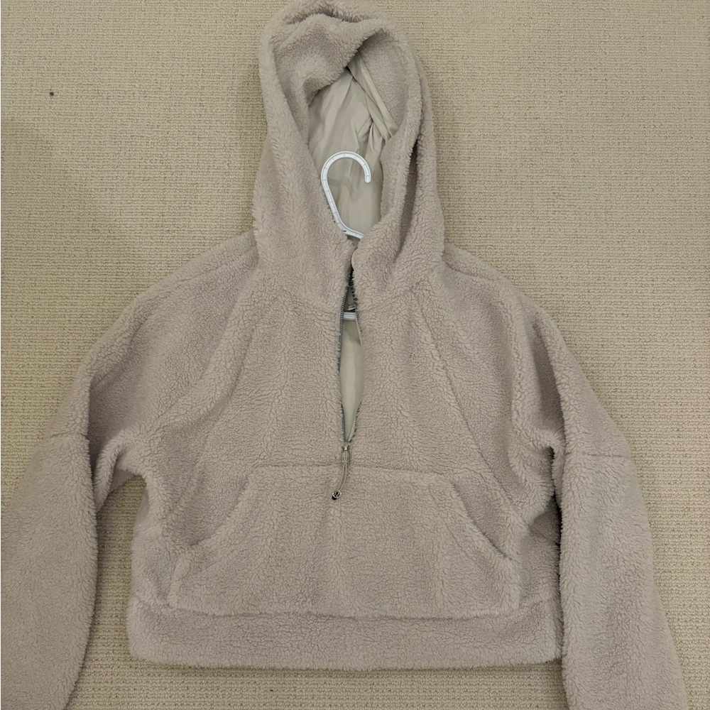 Lululemon Athletica Cream Sherpa Jacket